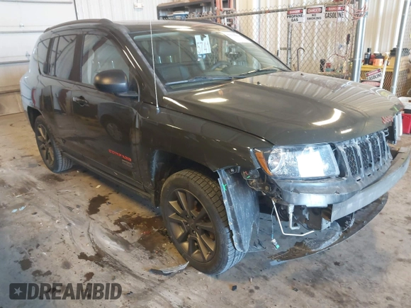 2016 Jeep Compass 75th Anniversary with VIN 1C4NJCBB0GD760290, listed as a IAAI auction lot 41279623 with 174,316 mi miles and . Bid and sale history available at DreamBid. Image 1.