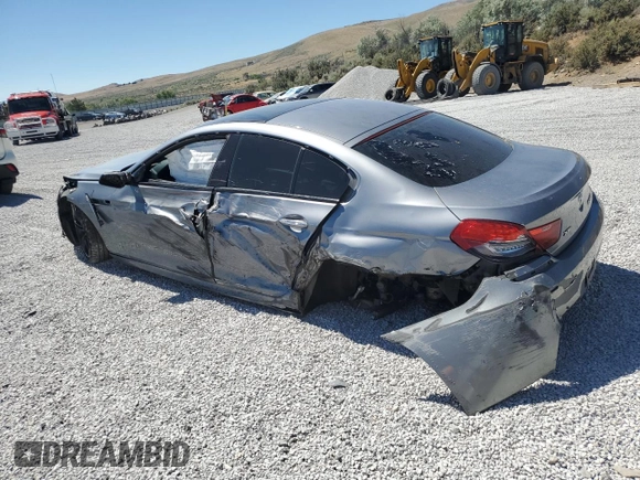 2015 BMW 6 Series 650i xDrive with VIN WBA6B4C50FD760852, listed as a Copart auction lot 61488094 with Not Provided miles and Salvage Title. Bid and sale history available at DreamBid. Image 2.