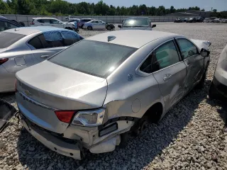 2015 Chevrolet Impala LTZ with VIN 2G1165S32F9272175, listed as a Copart auction lot 60455194 with 0 mi miles and Salvage Title. Bid and sale history available at carsss.com. Image 3.