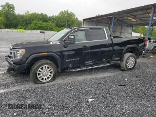 2018 GMC Sierra 2500HD SLE z VIN 1GT49MEY1PF165625, wystawiony jako Copart lot #58934545 z przebiegiem 27 985 mil mil oraz Szkoda całkowita • Salvage title. Historia ofert i sprzedaży dostępna na DreamBid. Obrazek 1.