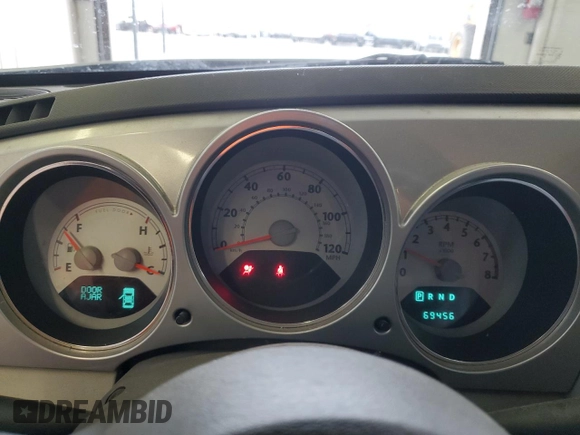 2008 Chrysler PT Cruiser with VIN 3A8FY48BX8T208703, listed as a Copart auction lot 79778784 with 69,456 mi miles and Salvage Title. Bid and sale history available at DreamBid. Image 9.