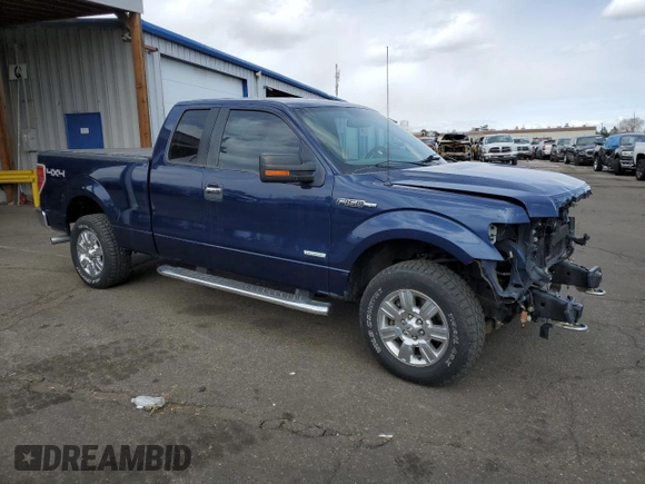 2012 Ford F-150 XL with VIN 1FTFX1ET6CFC59401, listed as a Copart auction lot 49691155 with 148,636 mi miles and Salvage Title. Bid and sale history available at carsss.com. Image 4.