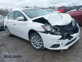 2017 Nissan Sentra SR with VIN 3N1AB7AP7HL664767, listed as a IAAI auction lot 41711875 with 127,307 mi miles and . Bid and sale history available at carsss.com. Image 1.