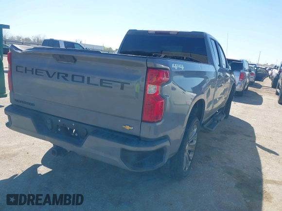 2020 Chevrolet Silverado 1500 Work Truck with VIN 1GCRYAEF4LZ198343, listed as a IAAI auction lot 41766417 with 51,243 mi miles and . Bid and sale history available at DreamBid. Image 4.