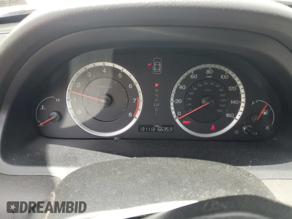 2009 Honda Accord LX-P z VIN 1HGCP26449A176993, wystawiony jako Copart lot #56486055 z przebiegiem 131 113 mil mil oraz Szkoda całkowita • Salvage title. Historia ofert i sprzedaży dostępna na DreamBid. Obrazek 9.