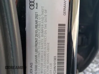 2017 Audi S6 Prestige with VIN WAUHFAFC2HN101383, listed as a Copart auction lot 80507994 with 40,460 mi miles and Salvage Title. Bid and sale history available at carsss.com. Image 14.