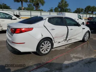 2015 Kia Optima EX with VIN 5XXGN4A71FG493133, listed as a Copart auction lot 52782495 with 115,253 mi miles and Salvage Title. Bid and sale history available at DreamBid. Image 3.