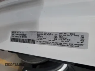 2023 Ram ProMaster Cargo with VIN 3C6LRVAG9PE545344, listed as a Copart auction lot 82880464 with 11,568 mi miles and Clean Title. Bid and sale history available at DreamBid. Image 12.