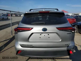 2023 Toyota Highlander Hybrid XLE with VIN 5TDKBRCH3PS601659, listed as a Copart auction lot 87937795 with 18,042 mi miles and Salvage Title. Bid and sale history available at carsss.com. Image 6.