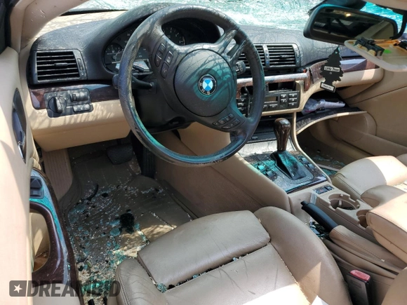 2006 BMW 3 Series 325Ci with VIN WBABD33456PL09358, listed as a Copart auction lot 59507345 with 155,033 mi miles and Salvage title. Bid and sale history available at DreamBid. Image 8.