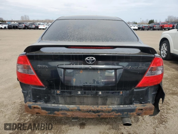 2004 Toyota Camry LE with VIN JTDBE32K940288536, listed as a Copart auction lot 54106555 with 246,661 mi miles and Clean Title. Bid and sale history available at DreamBid. Image 6.