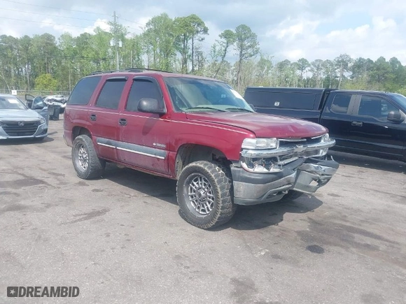 2002 Chevrolet Tahoe LT with VIN 1GNEC13ZX2R326813, listed as a IAAI auction lot 41918241 with 278,409 mi miles. Bid and sale history available at carsss.com. Image 1.