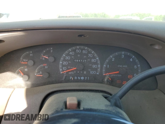 1997 Ford F-150 XL z VIN 1FTEX17L4VNC57714, wystawiony jako Copart lot #57499975 z przebiegiem 84 726 mil mil oraz Szkoda całkowita • Salvage title. Historia ofert i sprzedaży dostępna na DreamBid. Obrazek 9.