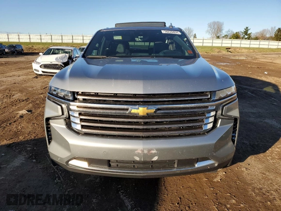 2024 Chevrolet Suburban High Country with VIN 1GNSKGKL3RR156553, listed as a Copart auction lot 78226654 with 21,558 mi miles and Salvage Title. Bid and sale history available at DreamBid. Image 5.
