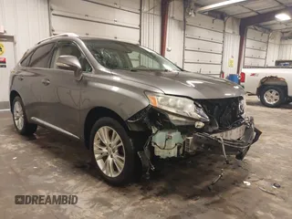 2012 Lexus RX 450h with VIN JTJBC1BA2C2434163, listed as a IAAI auction lot 42097868 with 266,874 mi miles and . Bid and sale history available at DreamBid. Image 1.