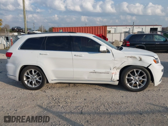 2016 Jeep Grand Cherokee Summit with VIN 1C4RJFJG3GC318626, listed as a IAAI auction lot 40737019 with 92,880 mi miles and . Bid and sale history available at DreamBid. Image 13.