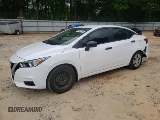 2020 Nissan Versa S z VIN 3N1CN8DV0LL808376, wystawiony jako Copart lot #55126195 z przebiegiem 66 362 mil mil oraz Szkoda całkowita • Salvage title. Historia ofert i sprzedaży dostępna na DreamBid. Obrazek 1.