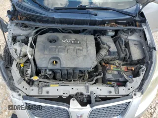 2010 Pontiac Vibe w/1SA with VIN 5Y2SP6E88AZ420379, listed as a Copart auction lot 71019404 with 187,255 mi miles and Salvage Title. Bid and sale history available at carsss.com. Image 12.