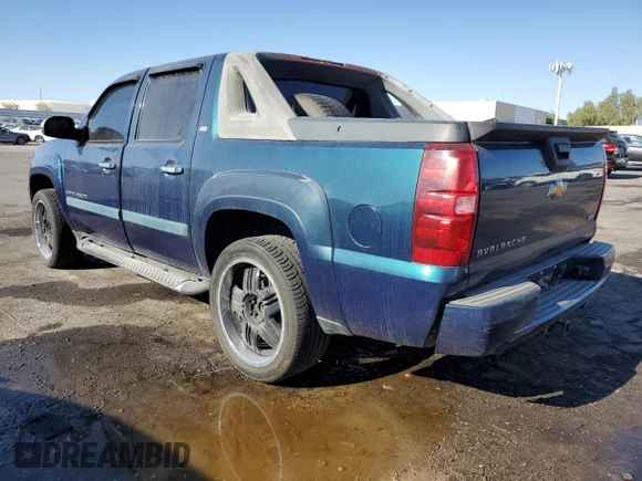 2007 Chevrolet Avalanche 3LT with VIN 3GNFK12307G258937, listed as a Copart auction lot 69171164 with Not Provided miles and Salvage Title. Bid and sale history available at DreamBid. Image 2.