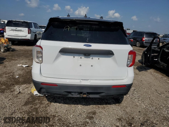 2021 Ford Police Interceptor Utility z VIN 1FM5K8AW7MNA13592, wystawiony jako Copart lot #54770705 z przebiegiem Nie podano mil oraz Tytuł czysty. Historia ofert i sprzedaży dostępna na DreamBid. Obrazek 6.