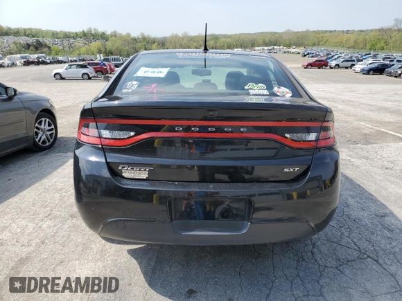 2013 Dodge Dart SXT with VIN 1C3CDFBA2DD155226, listed as a Copart auction lot 55315035 with 152,387 mi miles and Salvage title. Bid and sale history available at DreamBid. Image 6.
