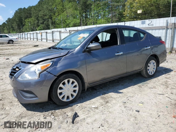 2016 Nissan Versa SV with VIN 3N1CN7AP4GL834761, listed as a Copart auction lot 55761875 with 127,869 mi miles and Salvage title. Bid and sale history available at DreamBid. Image 1.