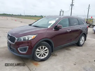 2017 Kia Sorento LX with VIN 5XYPG4A31HG259077, listed as a IAAI auction lot 42199198 with Not Provided miles. Bid and sale history available at carsss.com. Image 16.