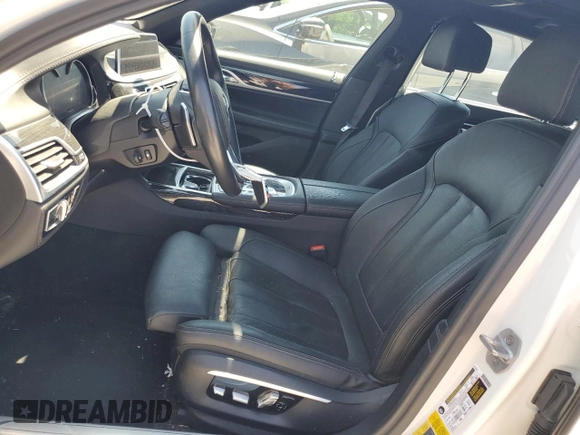 2017 BMW 7 Series 740e xDrive iPerformance with VIN WBA7J2C34HG497678, listed as a Copart auction lot 55715124 with 40,852 mi miles. Bid and sale history available at carsss.com. Image 7.