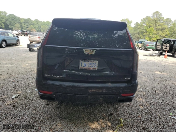 2021 Cadillac Escalade Sport with VIN 1GYS4EKL0MR272237, listed as a Copart auction lot 58370443 with 37,161 mi miles. Bid and sale history available at carsss.com. Image 6.