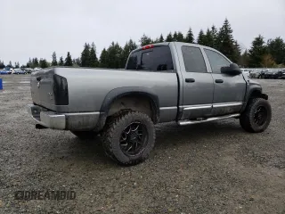 2007 Dodge Ram 2500 SLT with VIN 1D7KS28C67J509193, listed as a Copart auction lot 45601015 with 231,453 mi miles and Salvage Title. Bid and sale history available at carsss.com. Image 3.