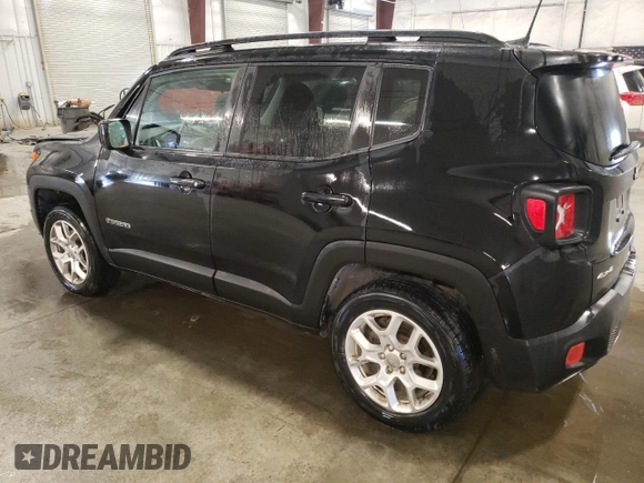 2018 Jeep Renegade Latitude with VIN ZACCJBBB8JPH44610, listed as a Copart auction lot 41803915 with 82,635 mi miles and Non Repairable. Bid and sale history available at DreamBid. Image 2.