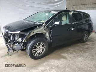 2012 Honda Odyssey EX-L with VIN 5FNRL5H6XCB100522, listed as a Copart auction lot 51431335 with 113,889 mi miles and Salvage Title. Bid and sale history available at DreamBid. Image 1.