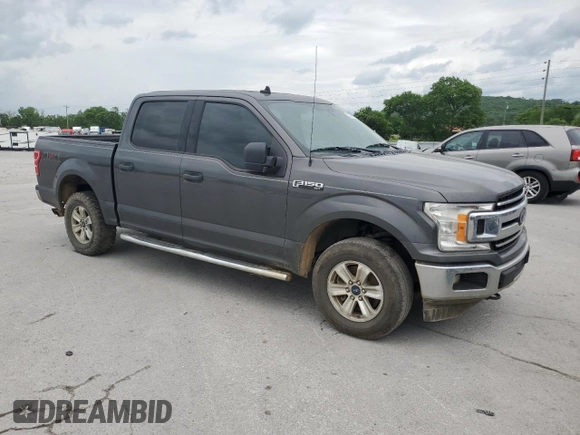 2019 Ford F-150 XL with VIN 1FTEW1E59KKC05144, listed as a Copart auction lot 55276905 with 187,448 mi miles and Clean Title. Bid and sale history available at carsss.com. Image 4.