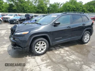 2016 Jeep Cherokee Sport with VIN 1C4PJMABXGW191341, listed as a Copart auction lot 59394975 with 116,385 mi miles and Salvage title. Bid and sale history available at DreamBid. Image 1.