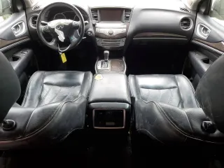 2015 Infiniti QX60 with VIN 5N1AL0MNXFC550987, listed as a Copart auction lot 54273975 with 104,577 mi miles and Salvage Title. Bid and sale history available at DreamBid. Image 8.