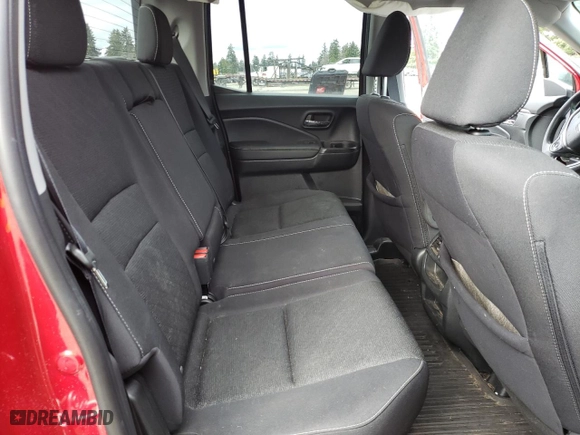 2021 Honda Ridgeline Sport with VIN 5FPYK3F13MB008011, listed as a Copart auction lot 47139165 with 21,945 mi miles and Salvage Title. Bid and sale history available at carsss.com. Image 10.