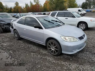 2005 Honda Civic LX with VIN 1HGEM215X5L062688, listed as a Copart auction lot 78461154 with 162,124 mi miles and Salvage Title. Bid and sale history available at DreamBid. Image 4.