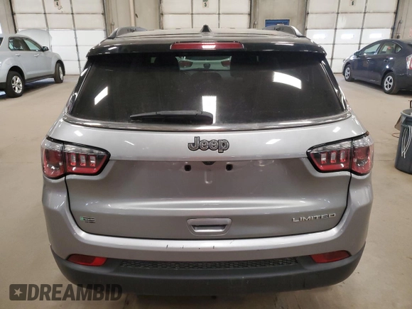 2020 Jeep Compass Limited with VIN 3C4NJCCB4LT194010, listed as a Copart auction lot 52383715 with 100,877 mi miles and Clean title. Bid and sale history available at DreamBid. Image 6.