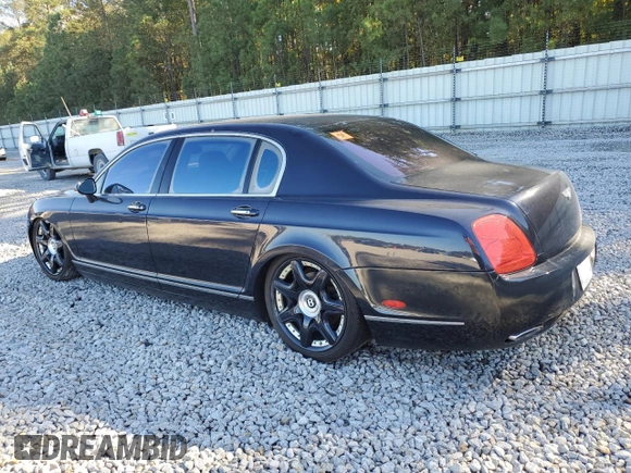 2008 Bentley Flying Spur with VIN SCBBR93W08C053040, listed as a Copart auction lot 79734364 with Not Provided miles and Salvage Title. Bid and sale history available at DreamBid. Image 2.