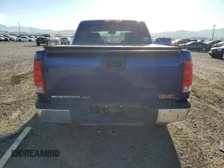 2013 GMC Sierra 1500 SLT with VIN 3GTP2WE71DG331995, listed as a Copart auction lot 81827544 with 215,821 mi miles and Salvage title. Bid and sale history available at DreamBid. Image 6.