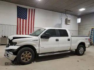 2013 Ford F-150 XL with VIN 1FTFW1ET8DKF57962, listed as a Copart auction lot 52625295 with 193,982 mi miles and Salvage Title. Bid and sale history available at carsss.com. Image 1.