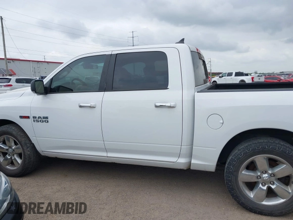 2017 Ram 1500 Big Horn with VIN 1C6RR6LM3HS741765, listed as a IAAI auction lot 42116283 with 1 mi miles. Bid and sale history available at carsss.com. Image 14.