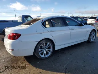2014 BMW 5 Series 535d with VIN WBAXA5C54ED689148, listed as a Copart auction lot 86774904 with 96,454 mi miles and Salvage Title. Bid and sale history available at carsss.com. Image 3.