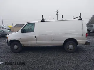 2005 Ford Econoline Cargo with VIN 1FTNE24L75HA61605, listed as a IAAI auction lot 41344105 with 156,726 mi miles. Bid and sale history available at carsss.com. Image 14.