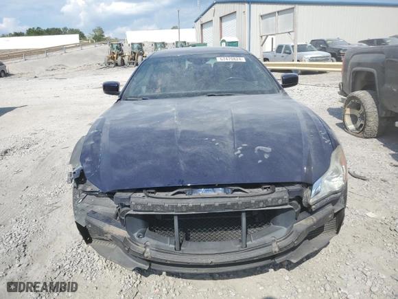 2015 Maserati Quattroporte S Q4 with VIN ZAM56RRA1F1135121, listed as a Copart auction lot 67470824 with 77,699 mi miles and Salvage Title. Bid and sale history available at carsss.com. Image 5.