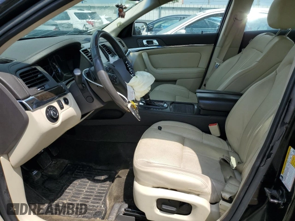 2015 Lincoln MKS with VIN 1LNHL9EK8FG608501, listed as a Copart auction lot 62676905 with 91,953 mi miles and Clean title. Bid and sale history available at DreamBid. Image 7.