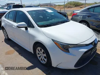 2024 Toyota Corolla LE z VIN 5YFB4MDE4RP108747, wystawiony jako IAAI lot #42179917 z przebiegiem 32 182 mil mil oraz . Historia ofert i sprzedaży dostępna na DreamBid. Obrazek 1.