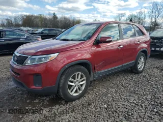 2014 Kia Sorento LX with VIN 5XYKT3A63EG466656, listed as a Copart auction lot 53100805 with 84,067 mi miles and Salvage Title. Bid and sale history available at carsss.com. Image 1.
