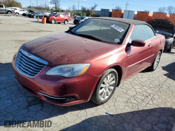 2011 Chrysler 200 Touring z VIN 1C3BC2EG7BN537704, wystawiony jako Copart lot #79815014 z przebiegiem 100 293 mil mil oraz Czysty tytuł • Clean title. Historia ofert i sprzedaży dostępna na DreamBid. Obrazek 1.