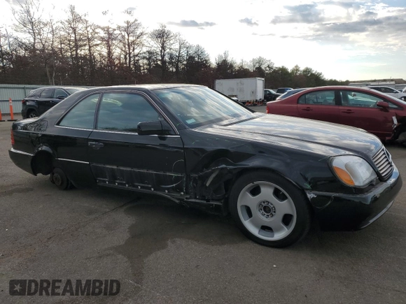 1994 Mercedes-Benz S with VIN WDBGA70E1RA179915, listed as a Copart auction lot 81132724 with 88,995 mi miles and Salvage Title. Bid and sale history available at DreamBid. Image 4.